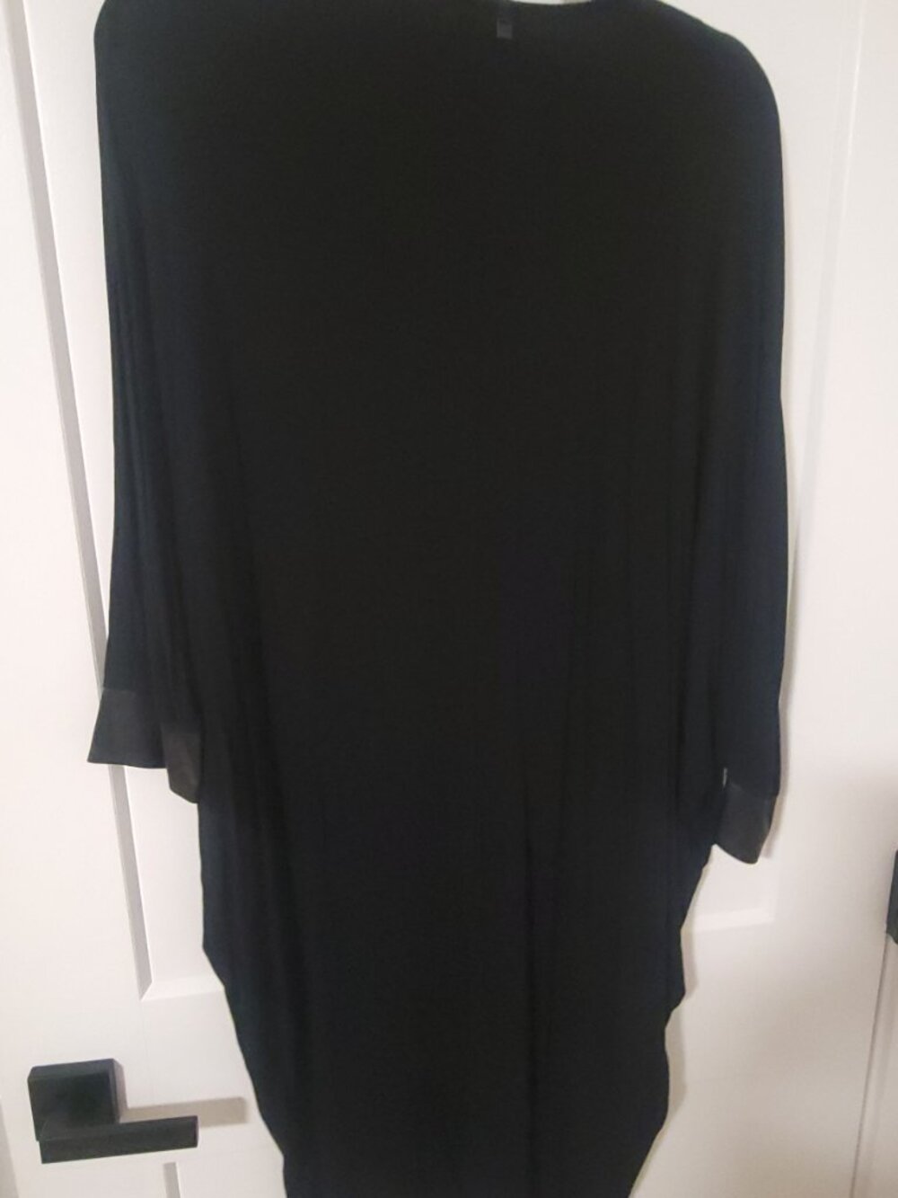 RUDSAK Peggy Cardigan - Black - Genuine Leather Cuffs - Size XS/S - Picture 5 of 6